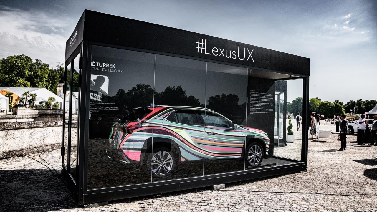 LexusUXArtCar