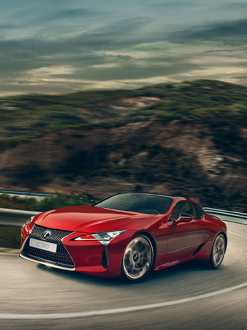 LC 500 sports coupe