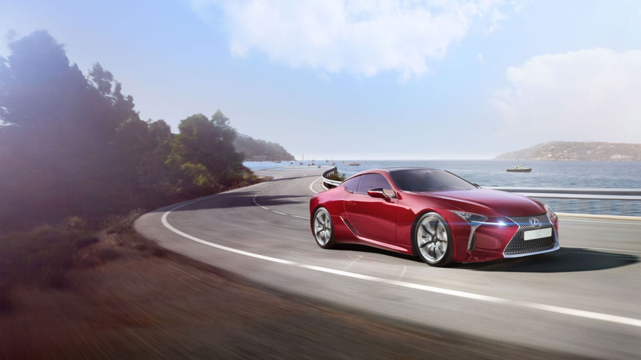 LC 500 sports coupe