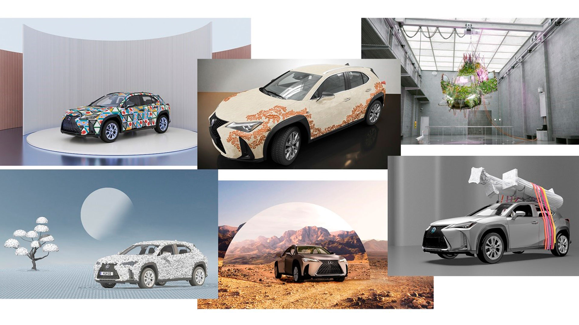 Votaciones del Lexus UX Art Car Project