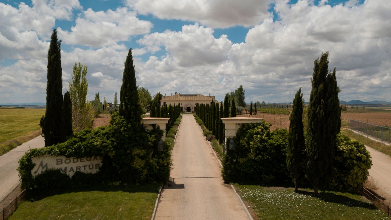 Un gran vino de pago en Bodegas Martúe