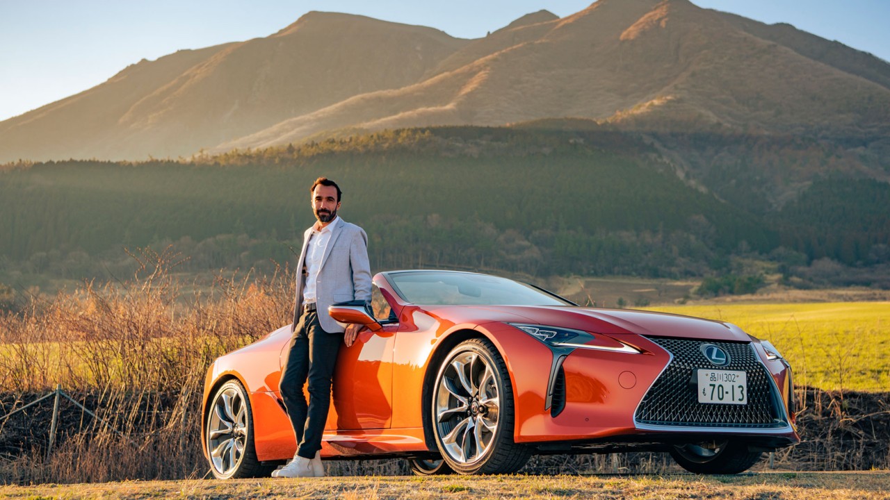 El recorrido culinario del chef Lionel Beccat a bordo del Lexus LC Cabrio