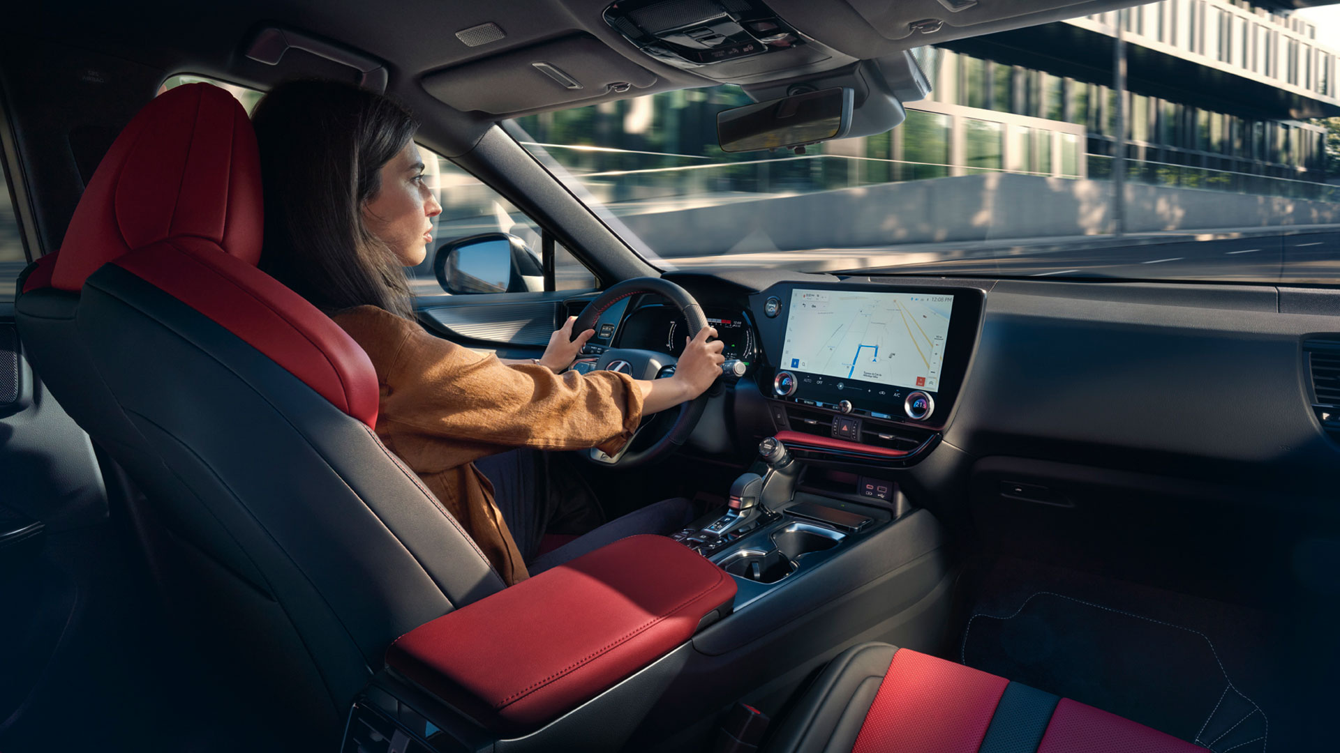 Lexus presenta el concepto Tazuna en el habitáculo del nuevo NX