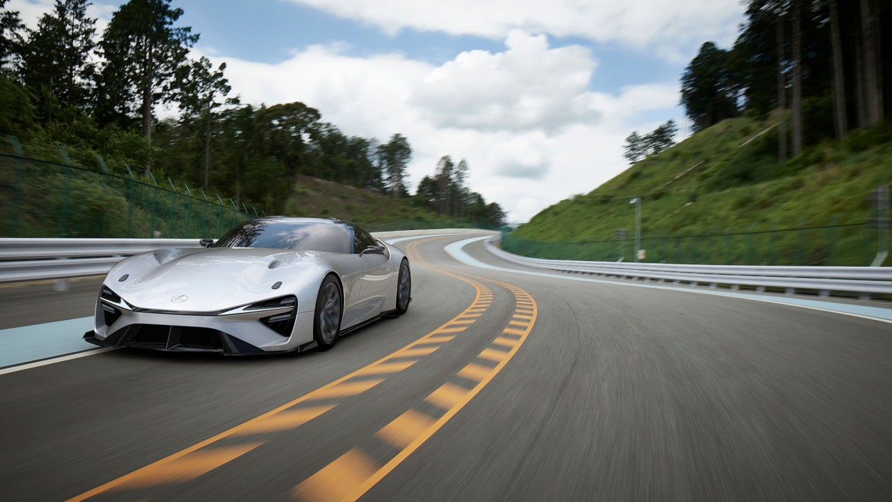 Lexus presenta su futuro coche deportivo eléctrico