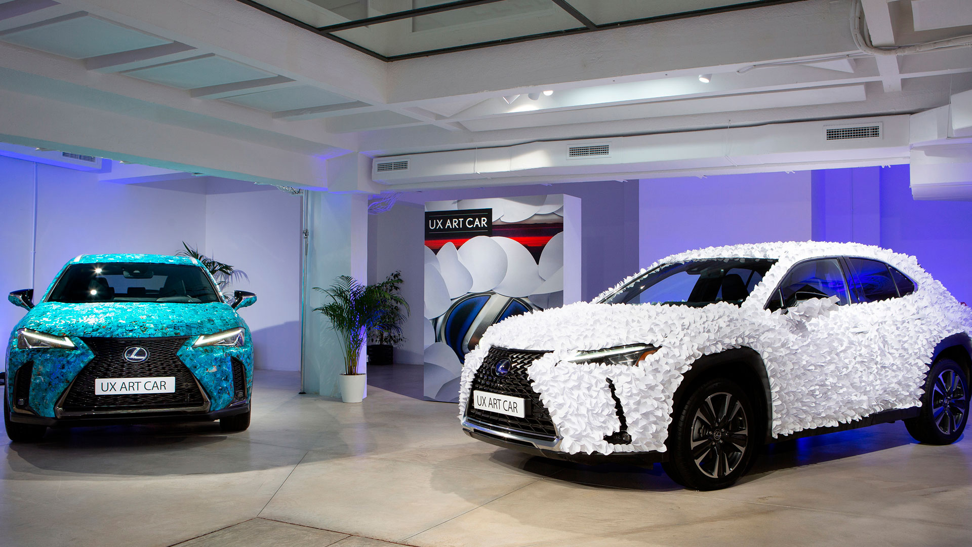 Lexus reúne a los ganadores del UX Art Car