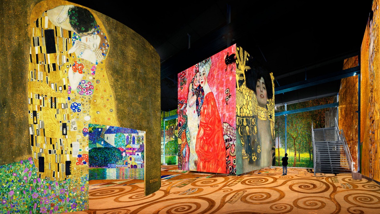 Exposición inmersiva de Gustav Klimt