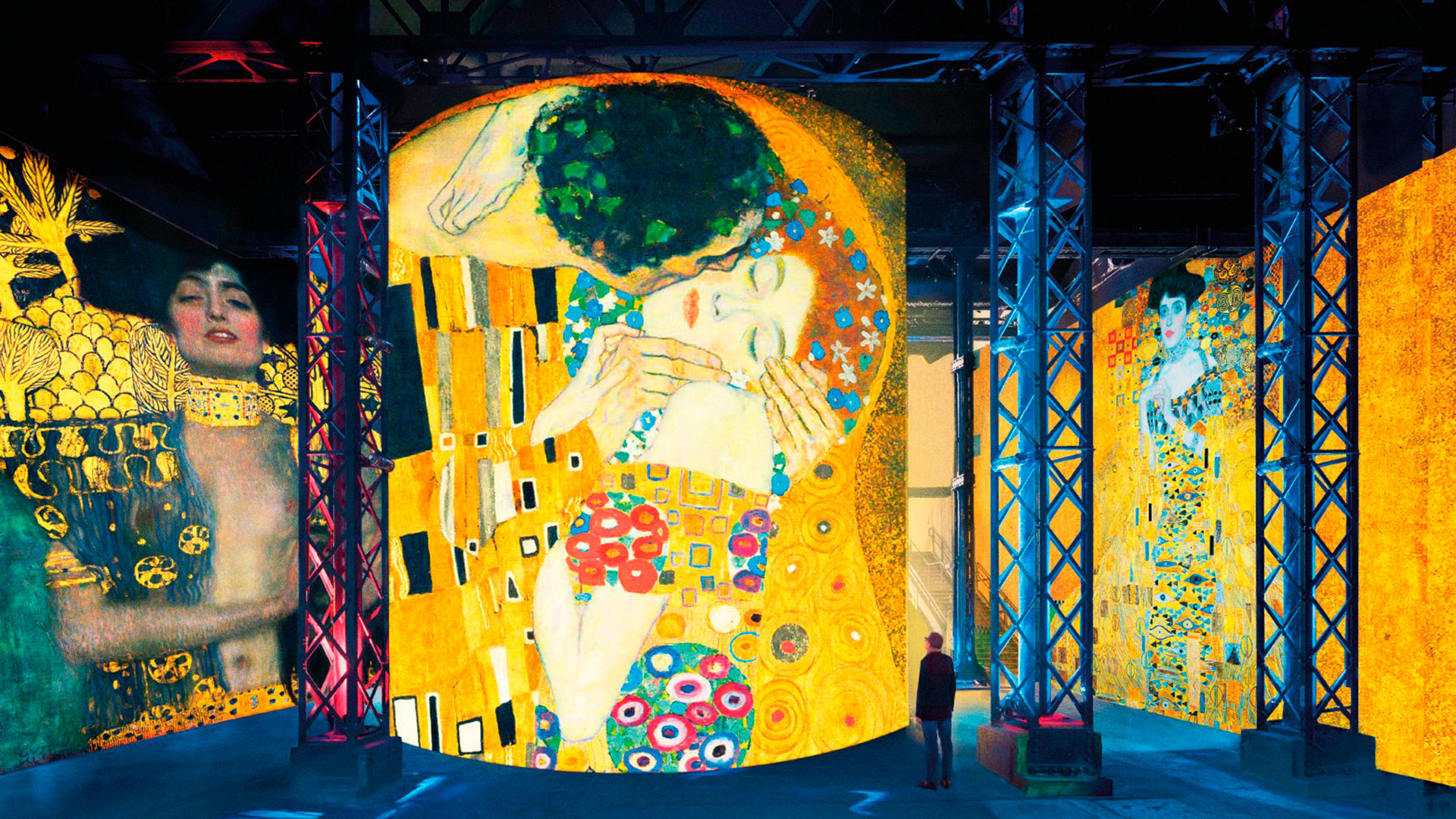 Exposición inmersiva de Gustav Klimt