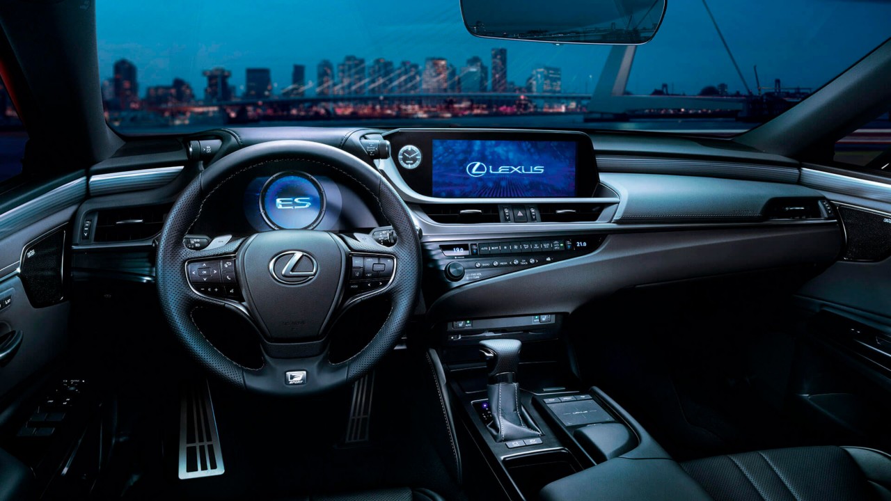 El interior del nuevo Lexus ES 