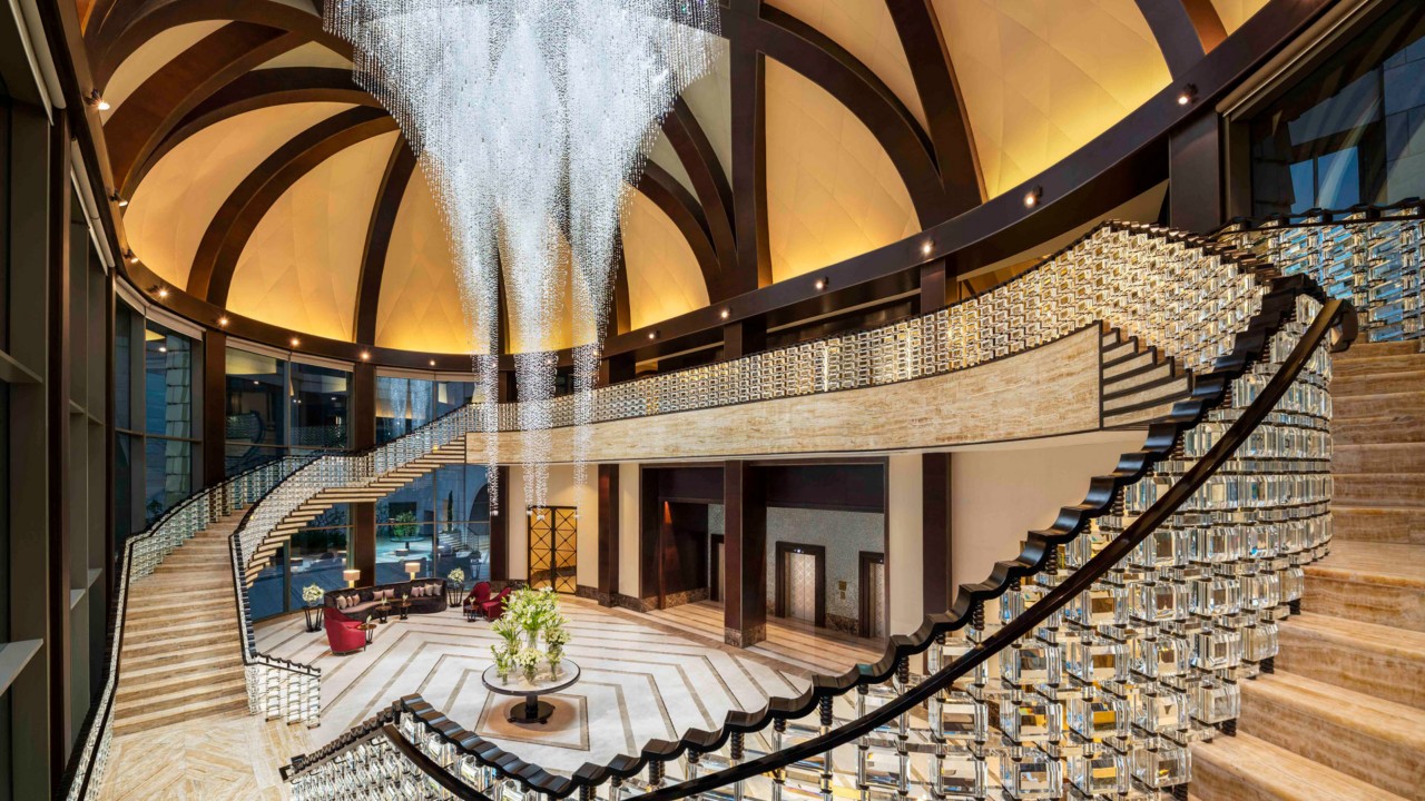 Un hotel de lujo deslumbrante en El Cairo