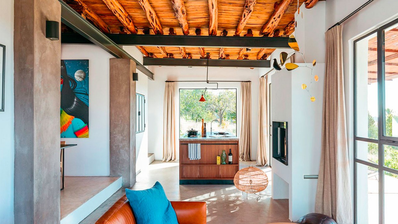 Un loft restaurado en Ibiza