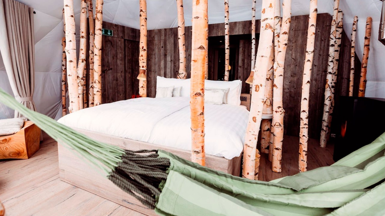 Whitepod, o el hotel de lujo hecho ecológico