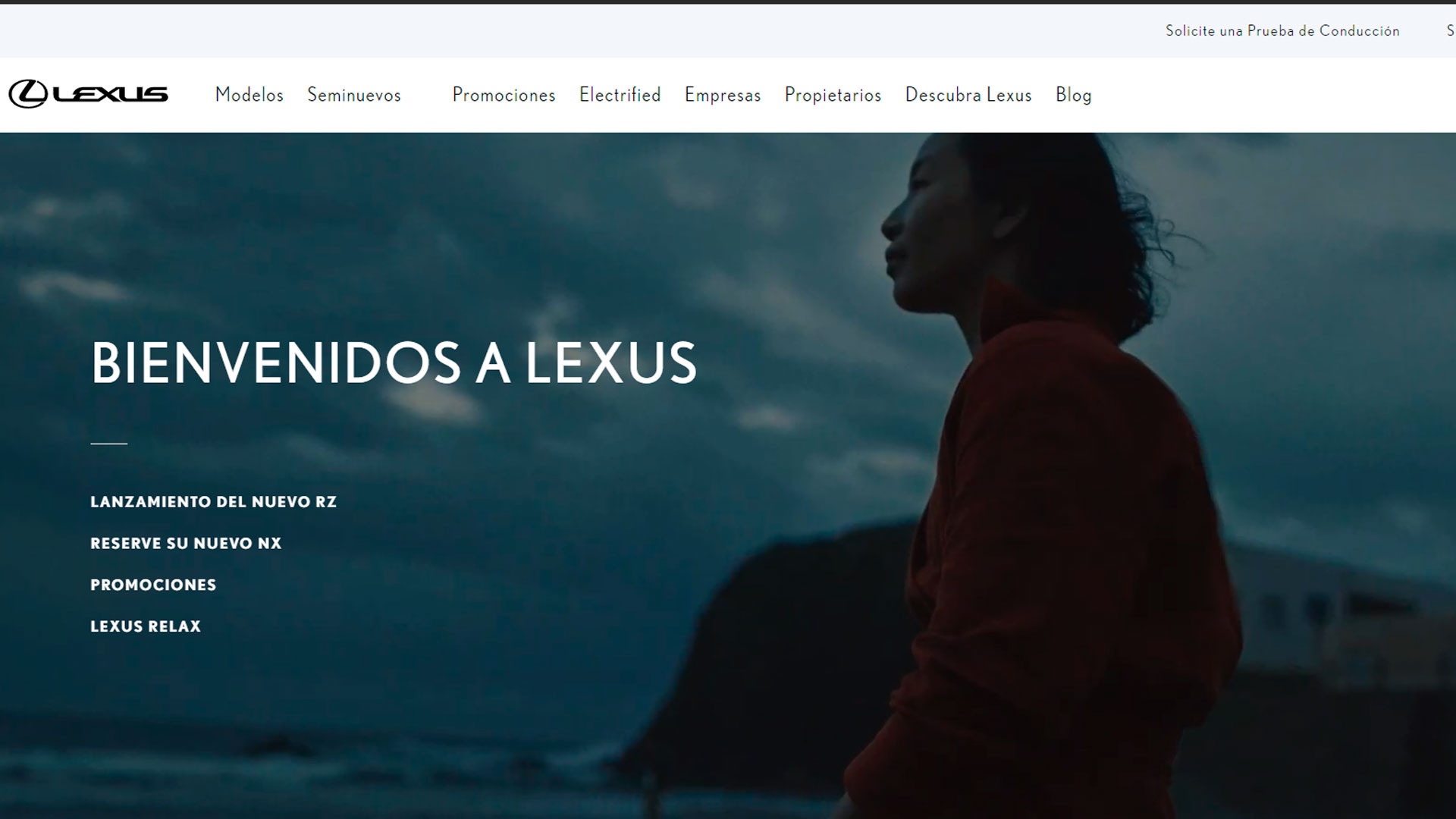 nueva web lexus