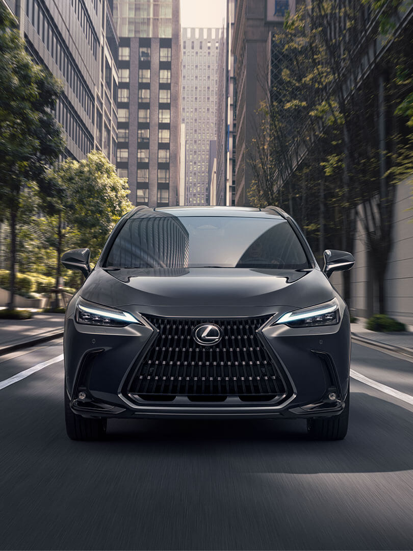 Side view of the Lexus NX 450h+