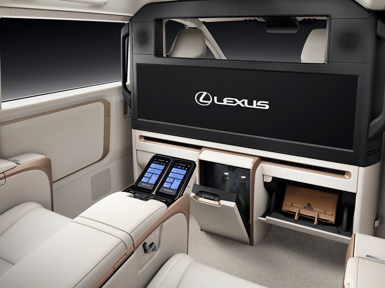Comodidad interior Lexus LM