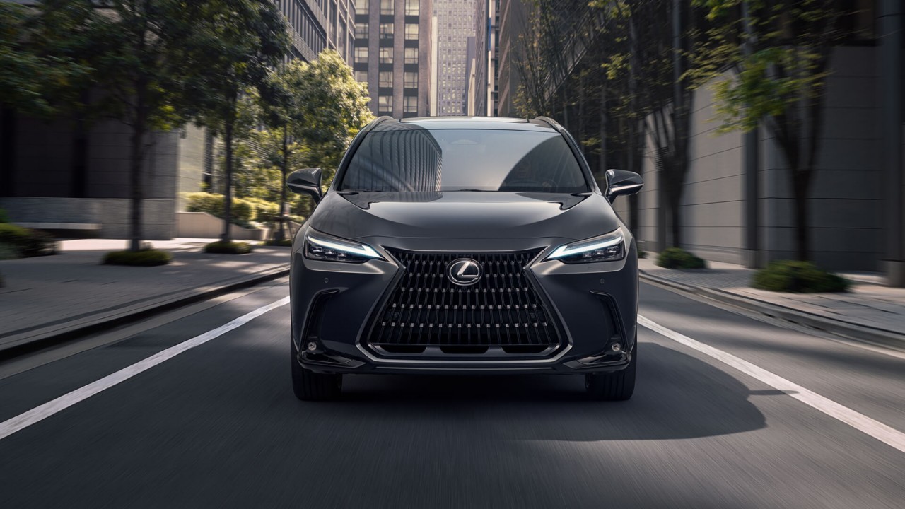 Front view of the Lexus NX 