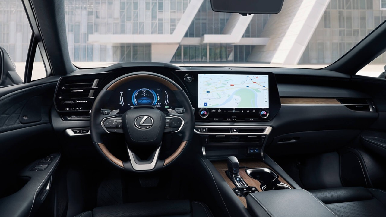 Interior del Lexus RX