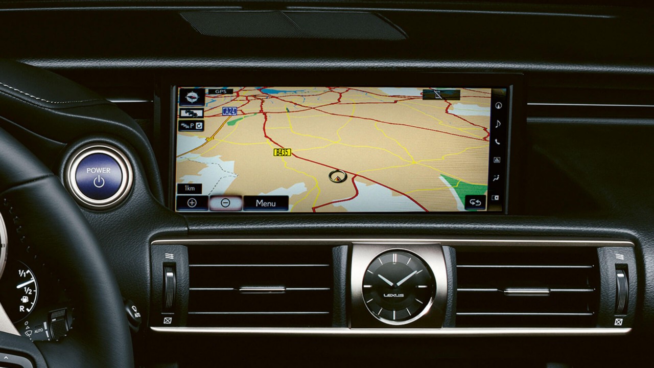 Lexus Premium Navigation display 