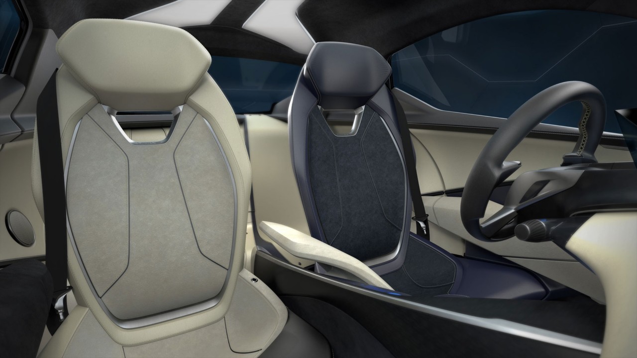 Lexus LF-SA Ultra-Compact concept car front seats 