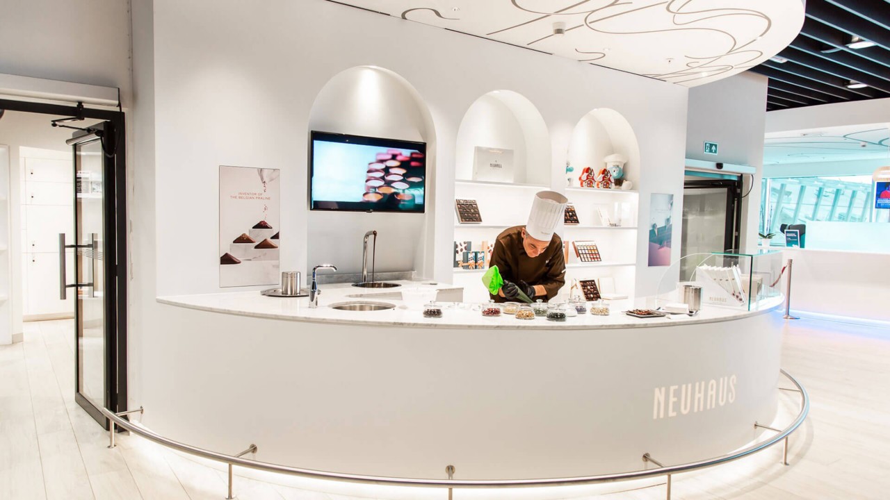 Neuhaus at The loft by Lexus and Brussels airlines