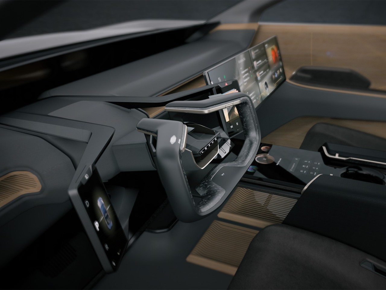 Lexus LF-ZL cockpit